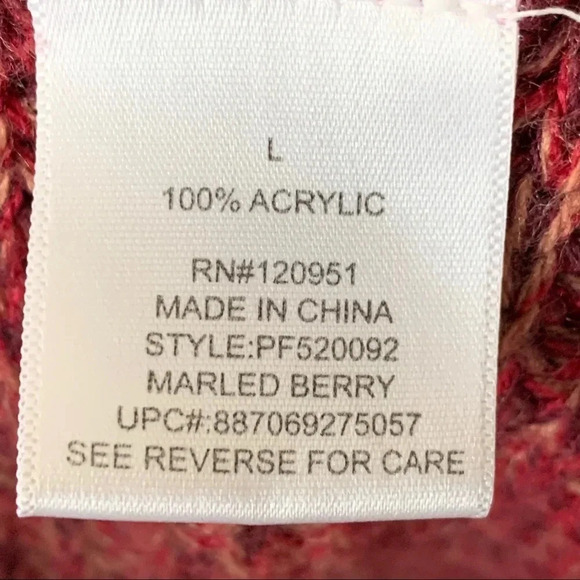 Pink Republic Marled Open Front Sweater Cardigan - Picture 7 of 8